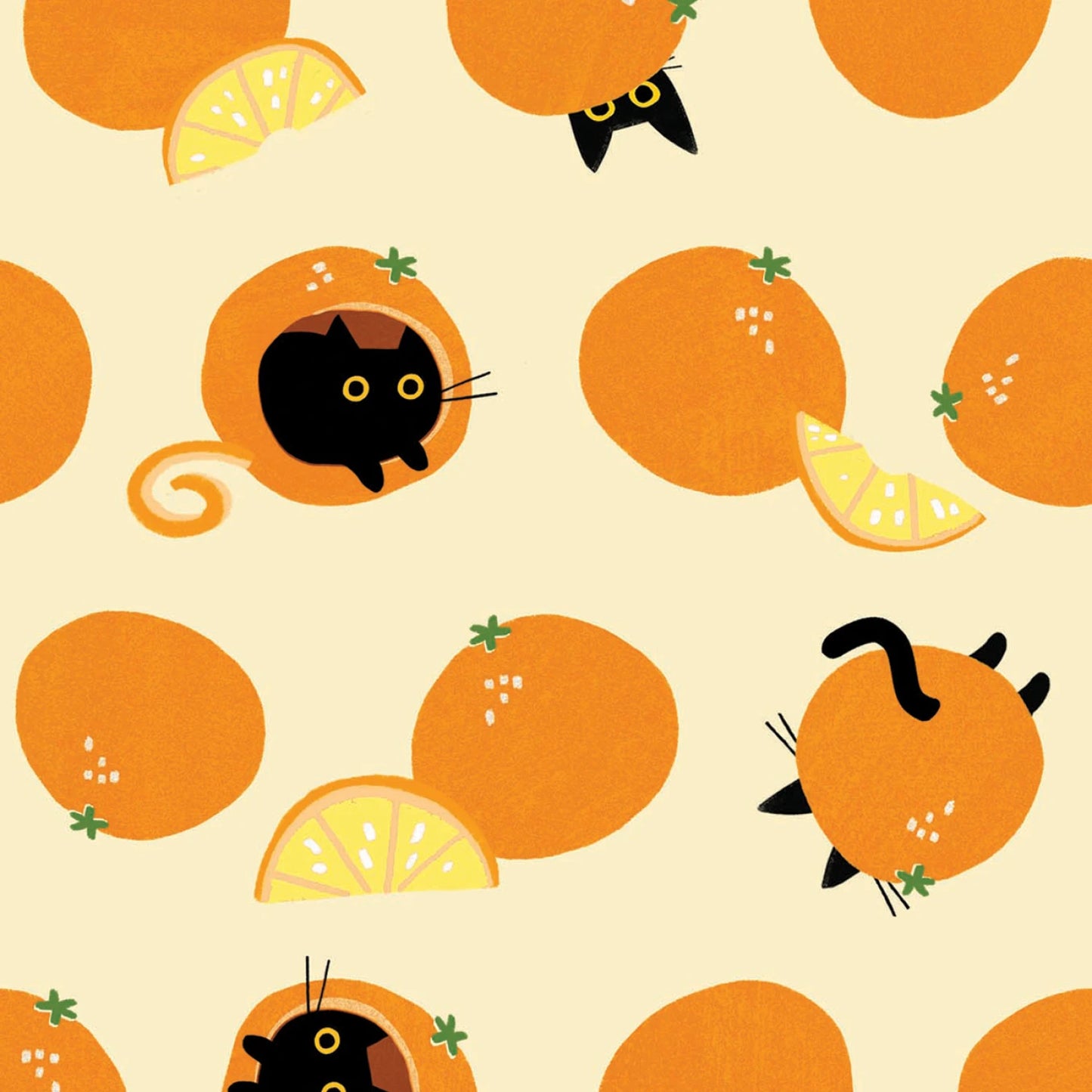 Orange You Sweet on Straw - Furruit Platter - Dear Stella Cotton