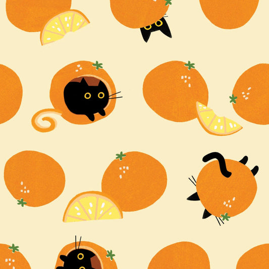Orange You Sweet on Straw - Furruit Platter - Dear Stella Cotton