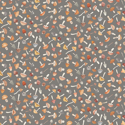 Pewter Fungi - Dear Stella Cotton