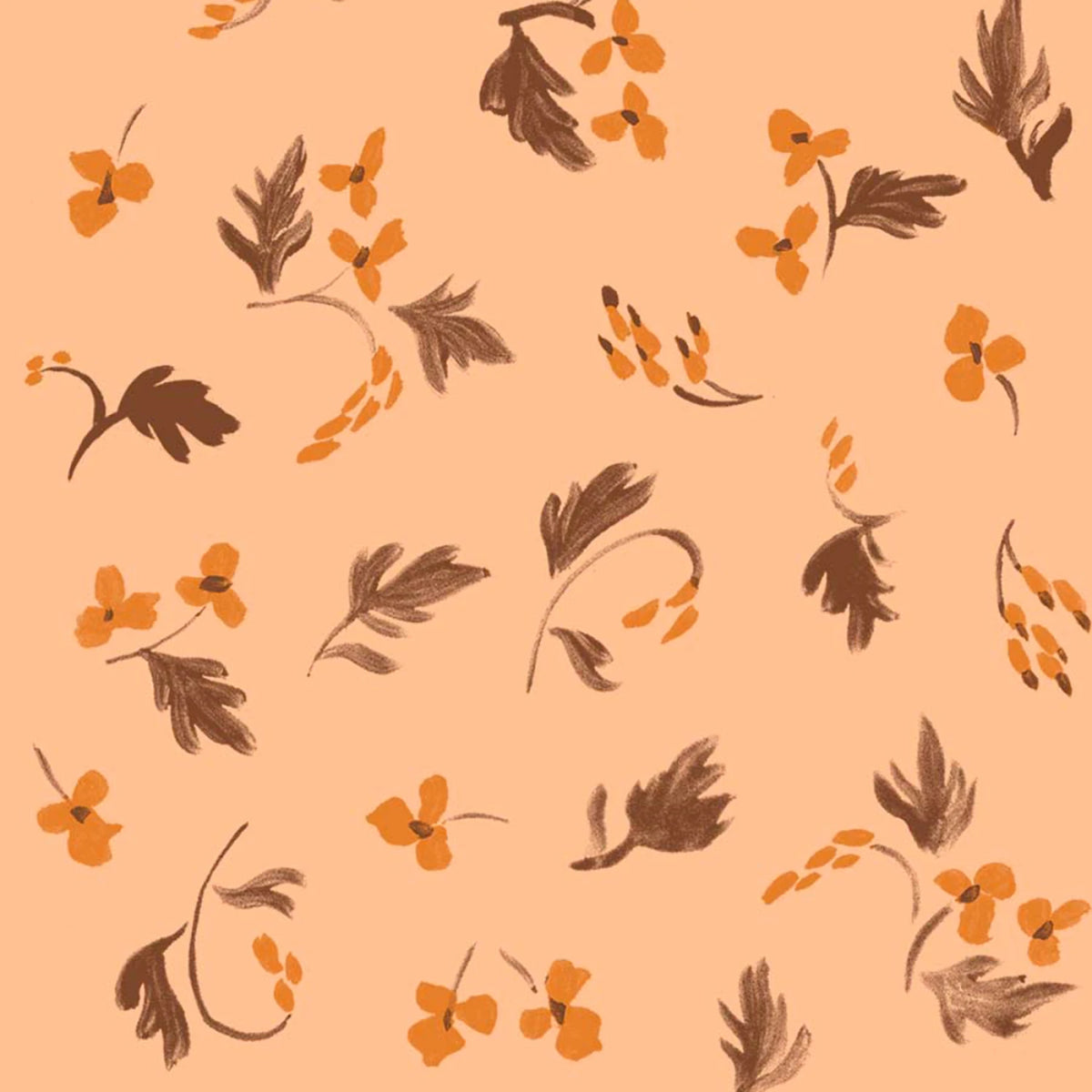 Caramel Autumn Ditsy - Bramble Bakery - Dear Stella Cotton