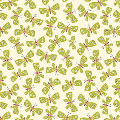 Butterflies - Sweet Purrennials - Dear Stella Cotton