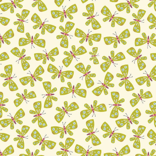 Butterflies - Sweet Purrennials - Dear Stella Cotton