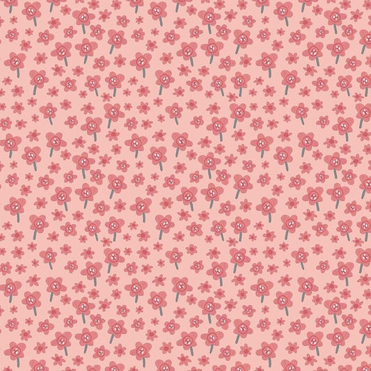 Shell Flower Power - Sweet Purrennials - Dear Stella Cotton