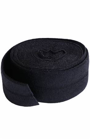Black Fold Over Elastic (SUP211-50-BK)