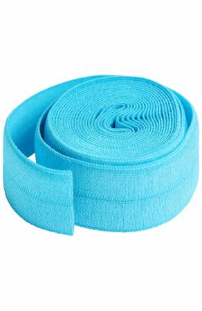 Parrot Blue Fold Over Elastic (SUP211-50-PB)