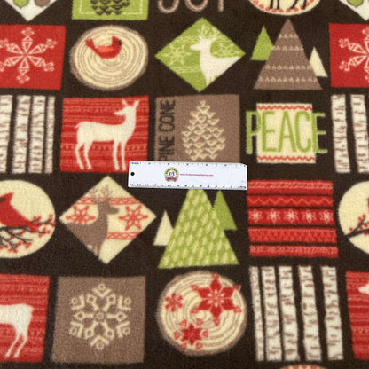  Woodland Wishes - Camelot Fleece (27190201a-01)