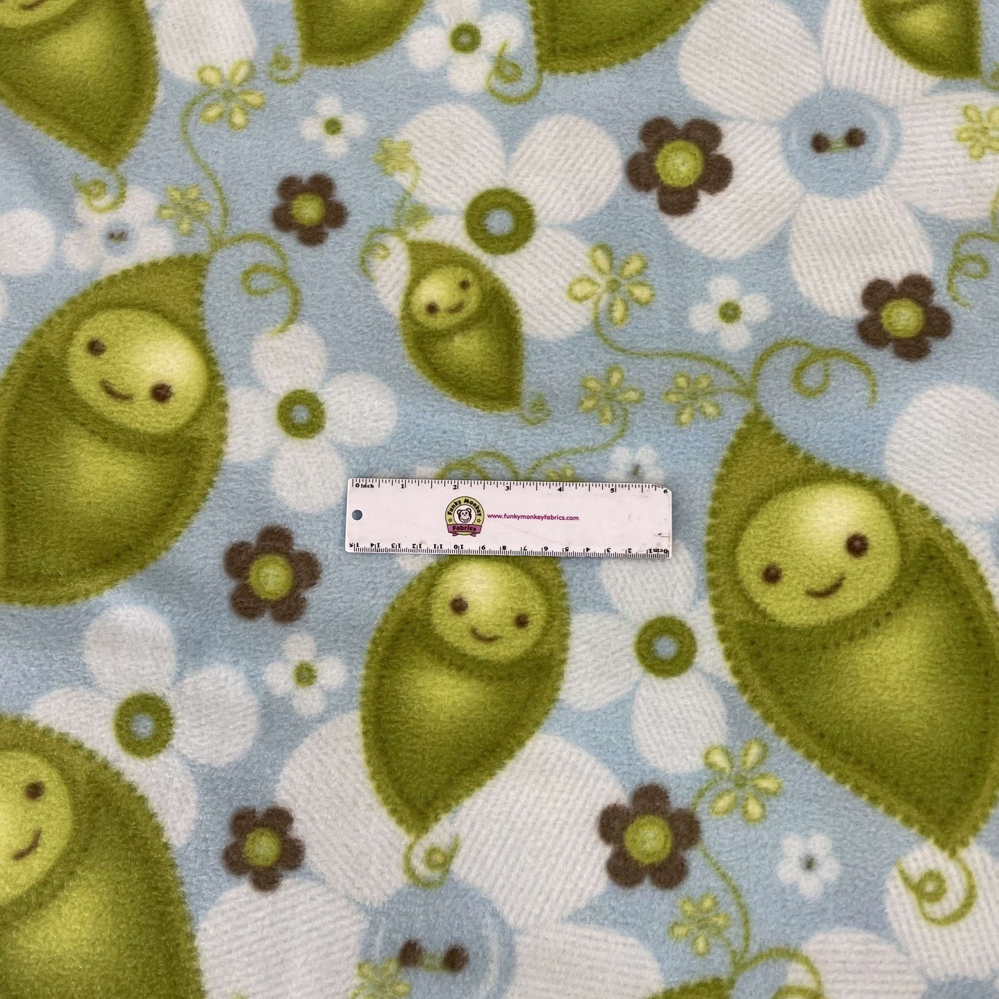 CLEARANCE Sweet Pea Green - Camelot Fleece