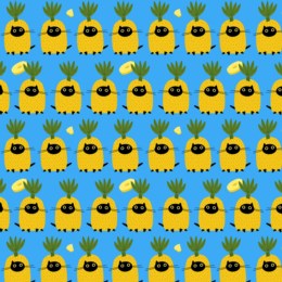 Pawnapples - Furruit Cocktail - Dear Stella Cotton