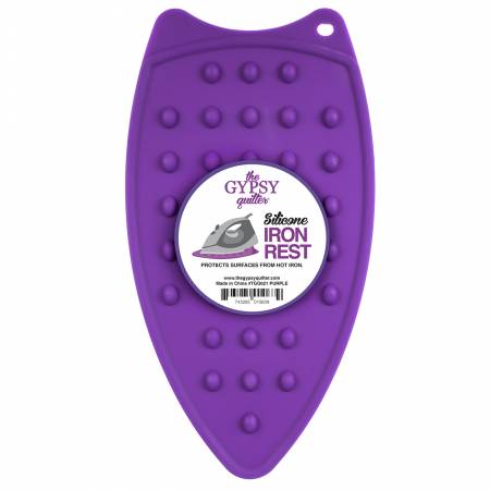 The Gypsy Quilter Silicone Iron Rest Purple (TGQ021)