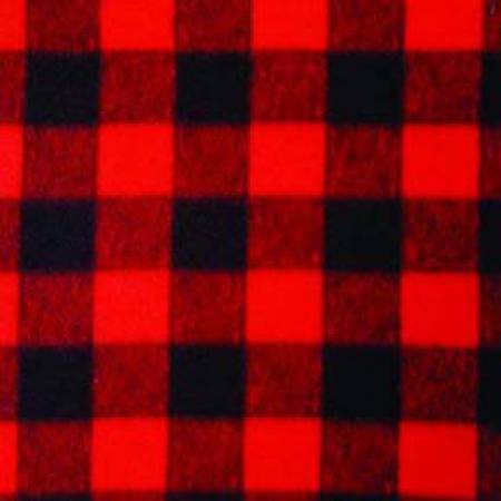 Red/Black Plaid Winter Fleece (WFP17061-2)