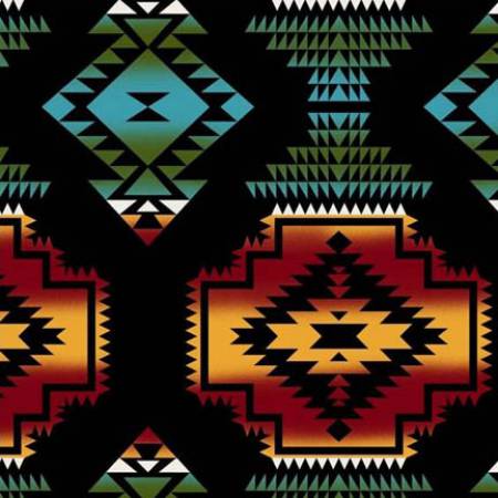 Black Windrunner Winter - Windham Fleece (WFP34335-4)