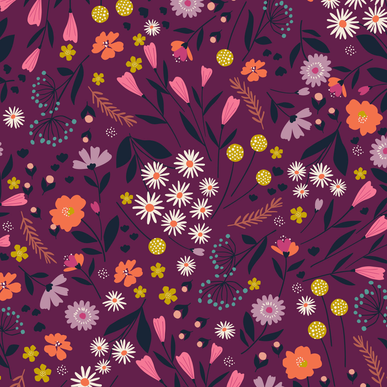 Forest Flora - Woodland Wander - Dashwood Studio Cotton