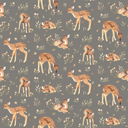 Oh Deer Pewter - Dear Stella Minky