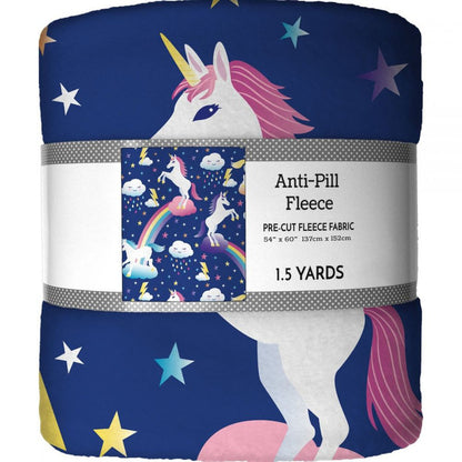 Unicorn Dreams 1.5 yard cut - David Textiles Plush Fleece