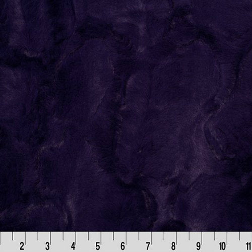 Eggplant Hide - Shannon Fabrics Cuddle Minky (lchideeggplant)