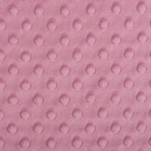 Dusty Rose Dimple - Shannon Fabrics Cuddle Minky