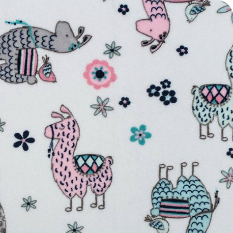 No-Prob-Llama Blush - Shannon Fabrics Cuddle Minky