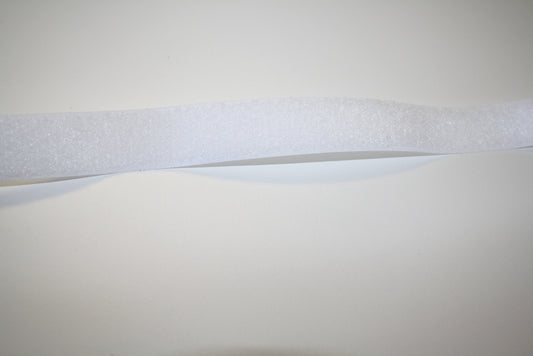 Adhesive 25mm/1in White Loop (46-L-001)