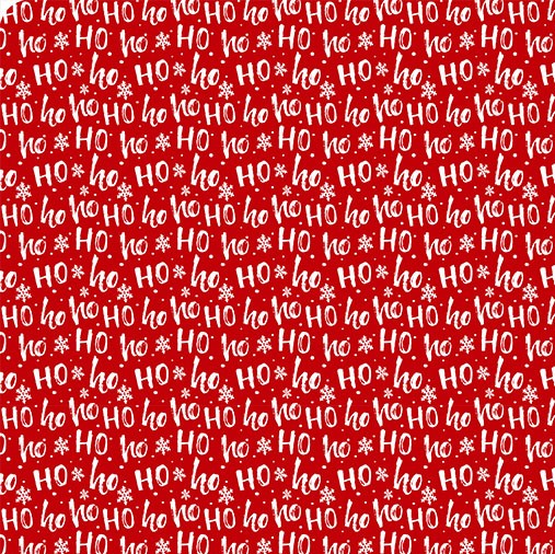 Ho Ho Ho Double Sided Cloud Cuddle - Shannon Fabrics Cuddle Minky