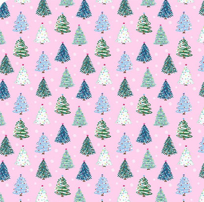 Twinkle Trees Double Sided Cloud Cuddle - Shannon Fabrics Cuddle Minky