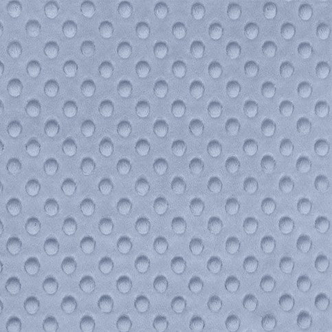 Dusty Blue Dimple - Shannon Fabrics Cuddle Minky