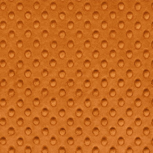 Rust Dimple - Shannon Fabrics Cuddle Minky