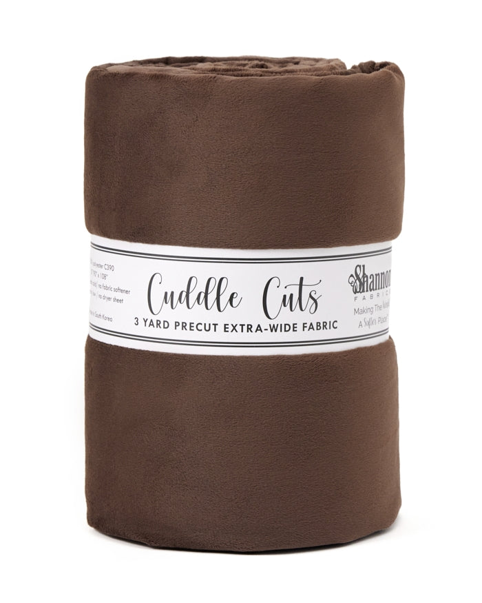 Brown - 3 Yard 110" Cuddle Cut (108x110")