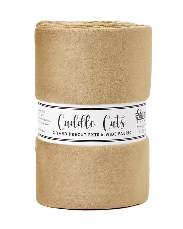 Cappuccino - 3 Yard 110" Cuddle Cut (108x110")