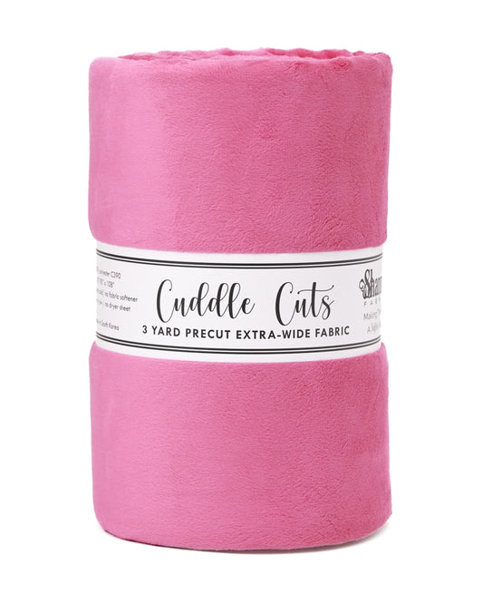 Fuchsia - 3 Yard 110" Cuddle Cut (108x110")