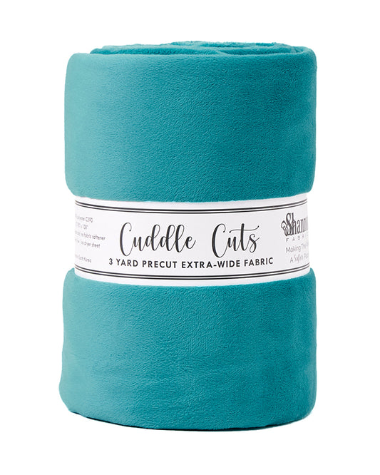 Teal - 3 Yard 110" Cuddle Cut (108x110")