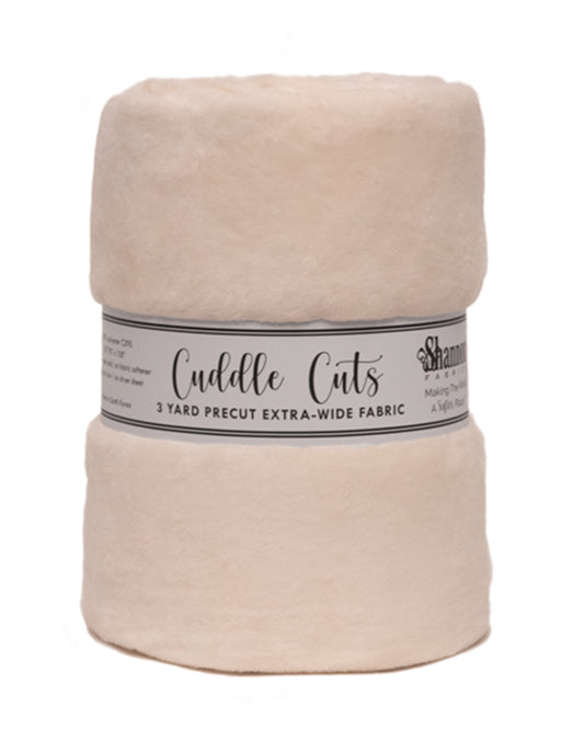 Ivory - 3 Yard 110" Cuddle Cut (108x110")