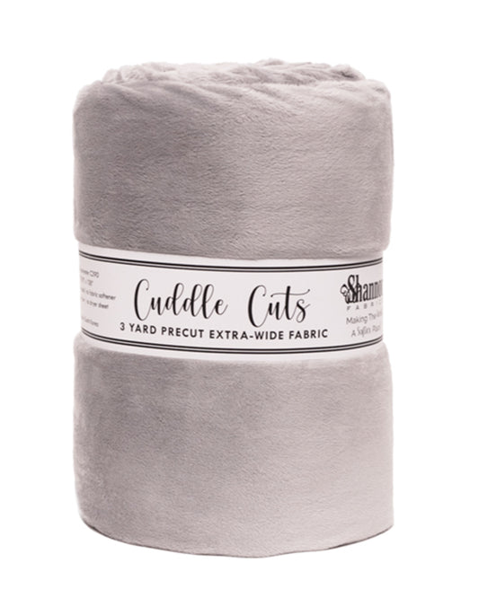Silver - 3 Yard 110" Cuddle Cut (108x110")