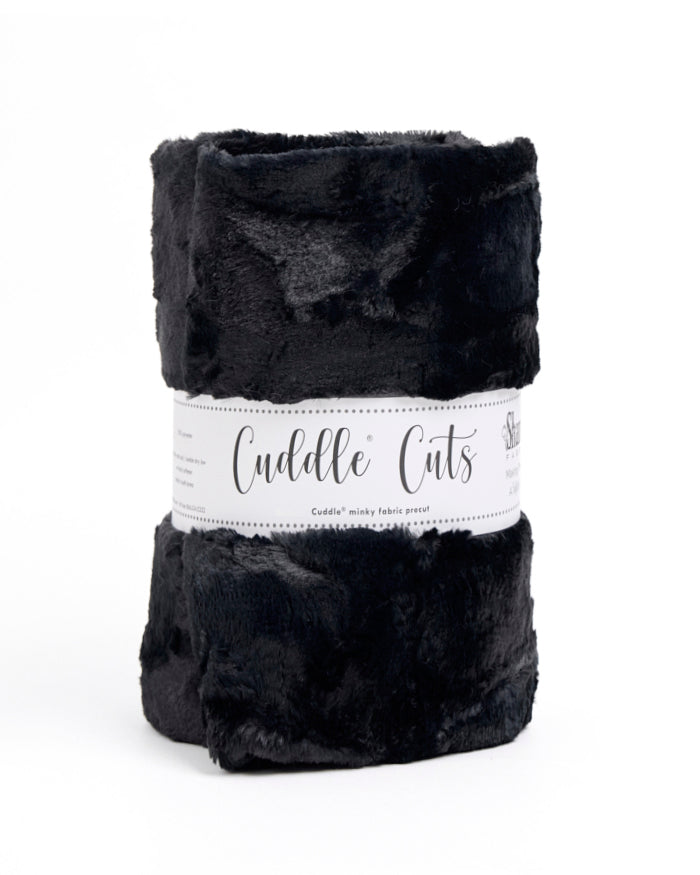 Black - 2.5 Yard Luxe Cuddle® Cut Mirage 80"