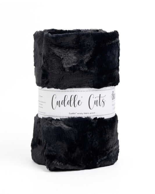 Black - 2.5 Yard Luxe Cuddle® Cut Mirage 80"