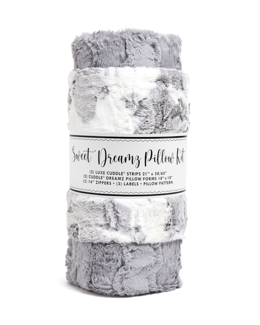 Sweet Dreamz Pillow Kit Luxe Cuddle®Baby Calf Graphite