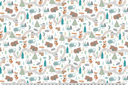 Adventure Time Multi - Shannon Fabrics Cuddle Minky
