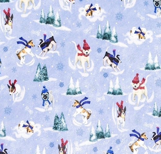 Best in Show Dusty Blue - Shannon Fabrics Minky