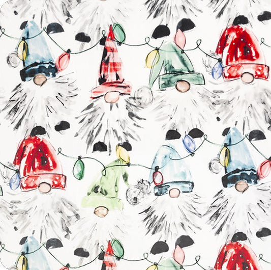 Don't Gnome Me Digital - Shannon Fabrics Cuddle Minky