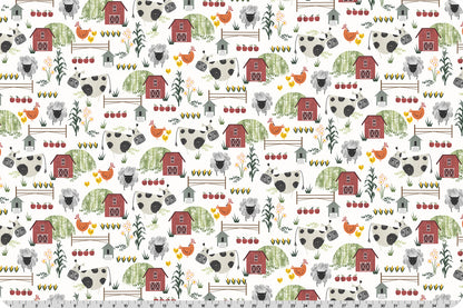 Farm Fresh Multi - Shannon Fabrics Cuddle Minky