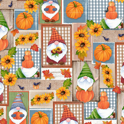 Gnome for Fall Digital - Shannon Fabrics Cuddle Minky