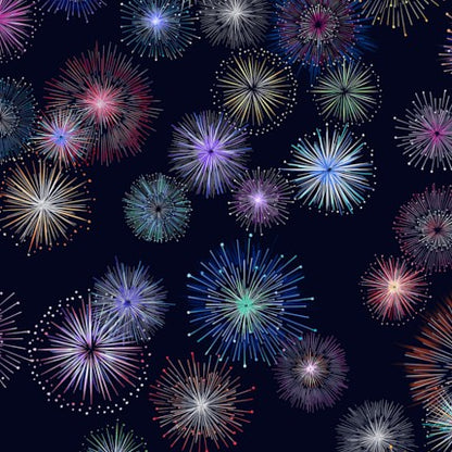 Light up the Sky Digital - Shannon Fabrics Cuddle Minky