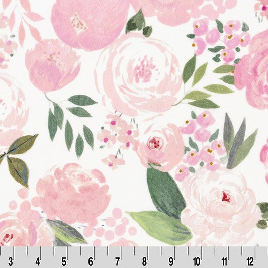 Mother's Bouquet Digital - Shannon Fabrics Cuddle Minky