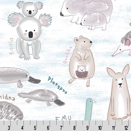 Simply Taupe Outback - Shannon Fabrics Cuddle Minky (DCOUTBACKSIMPLYTAUPE)