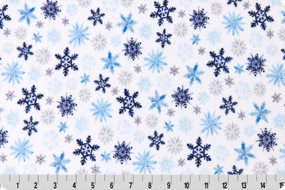 Jeans Snow Frost Digital - Shannon Fabrics Cuddle Minky (DCSNOWFROSTJEANS)