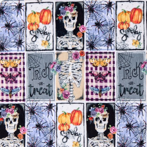 CLEARANCE Spooky Chic Digital - Shannon Fabrics Cuddle Minky