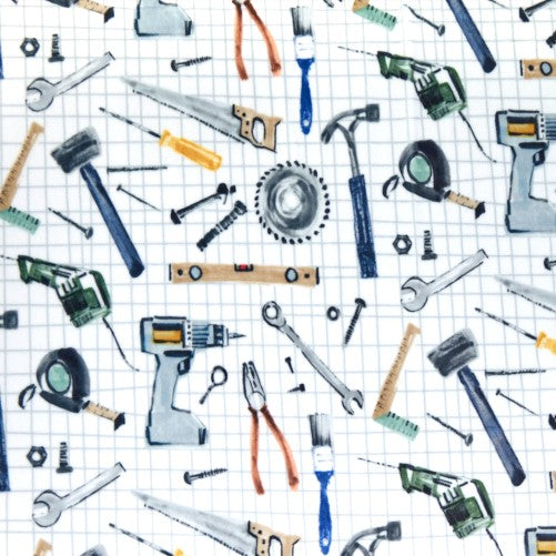 Tool Time Digital - Shannon Fabrics Cuddle Minky