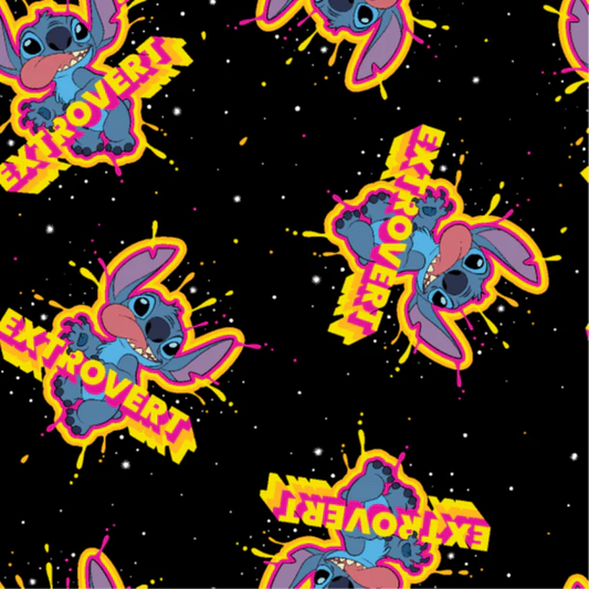 Lilo & Stitch Extrovert - Springs Creative Fleece