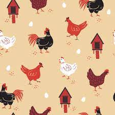 Chicken Coop - Camelot Cotton