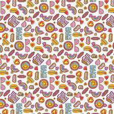 CLEARANCE White Malibu Barbie Icons - Riley Blake Cotton