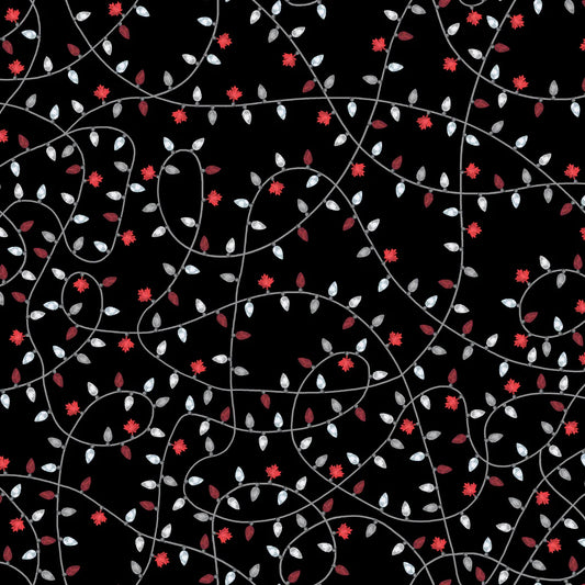 Festive Canada Black Lights - Windham Fabrics Cotton